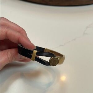 Black and Gold Bracelet